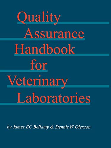 Quality Assurance Handbook for Veterinary Laboratories von Wiley-Blackwell